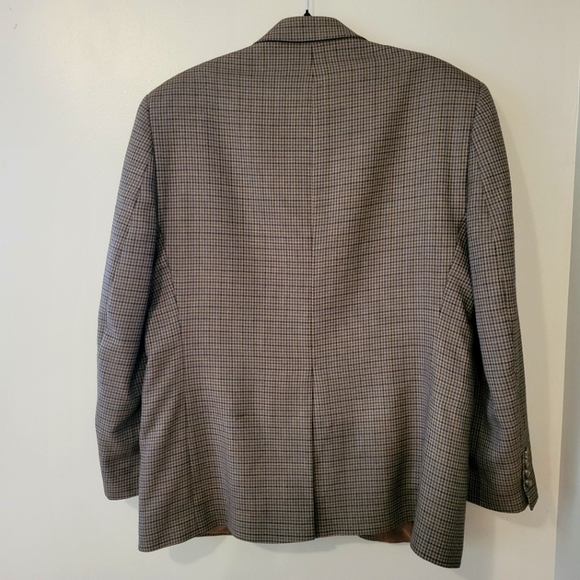 Lauren Ralph Lauren Men's Houndstooth Preppy Blazer Jacket. Size 40S - Picture 2 of 10